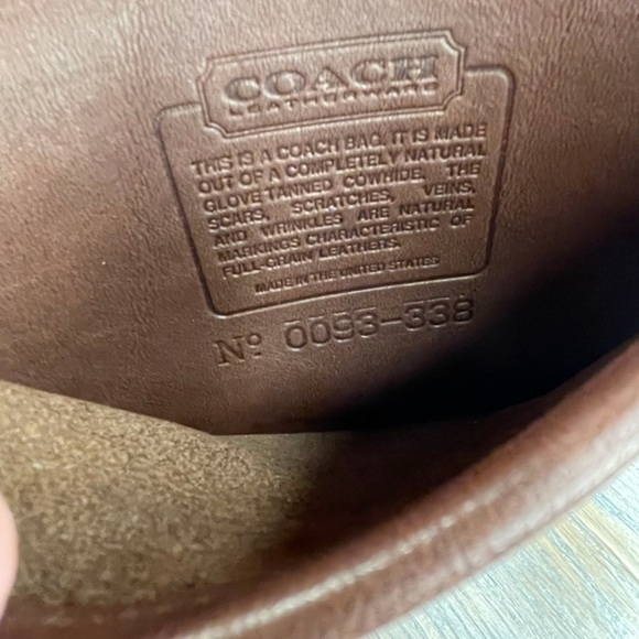 Vintage Coach Hadley Zip Leather Bag - Picture 11 of 16